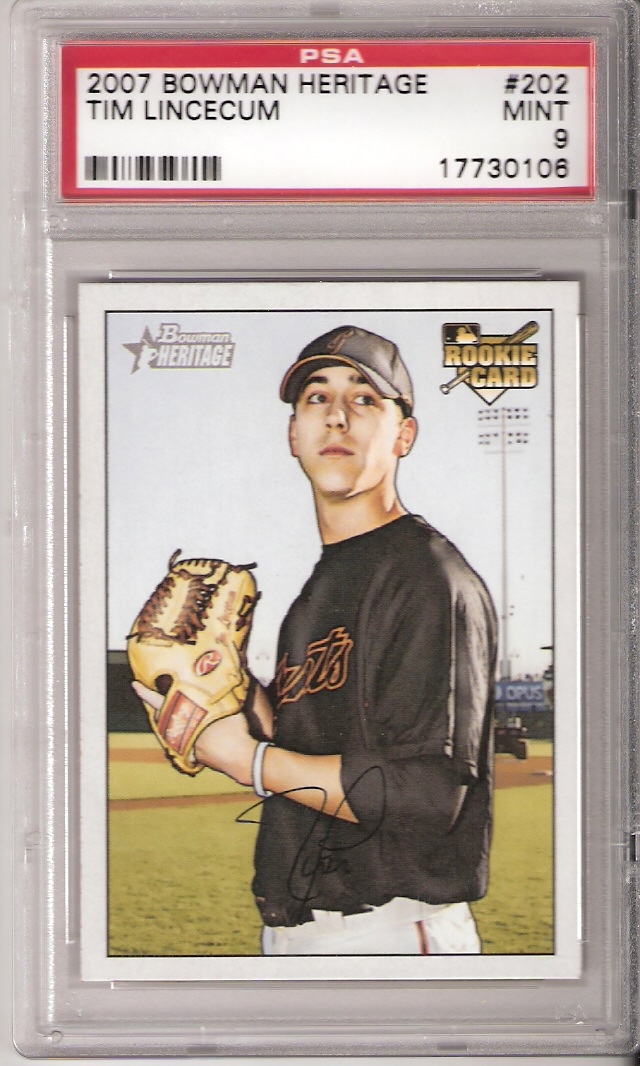 Baseball - Tim Lincecum Rookie Set: Scottsdale Hitman Set Image